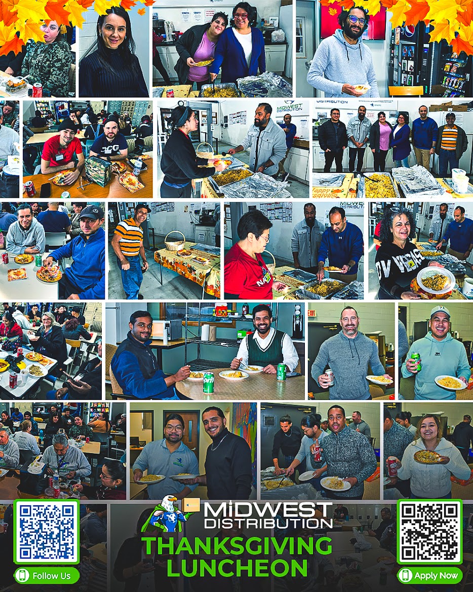 November 2023 Midwest Employee Thanksgiving Luncheons