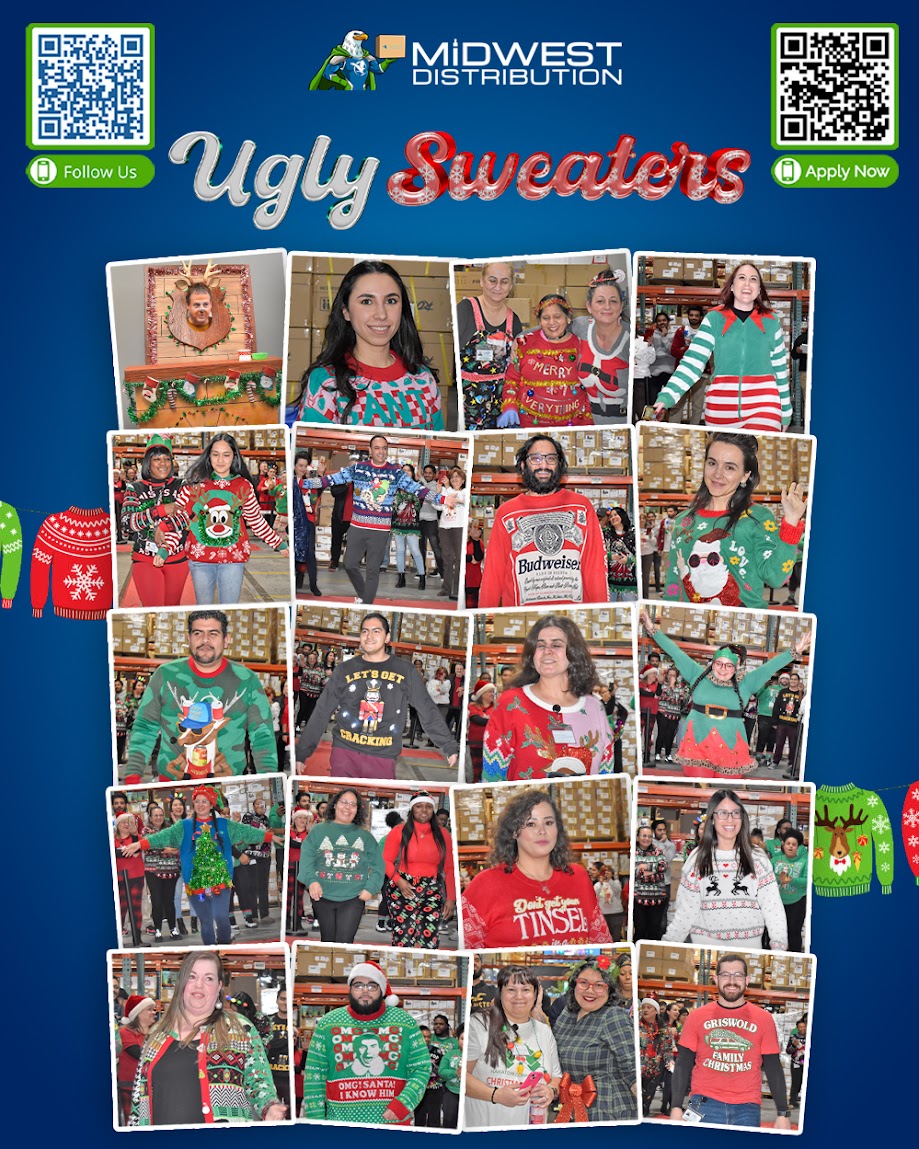 December 2023 Midwest Employee Holiday Ugly Sweater Event