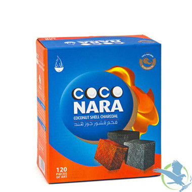 Coco Nara Hookah Charcoal - 120 Pack