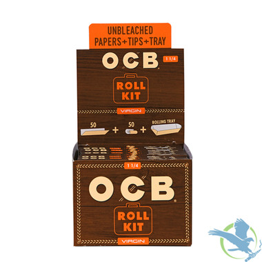 OCB Papers + Tips + Tray Roll Kit - Display of 20, Rolling Papers