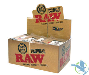 RAW x Integra BOOST 8 gram 62% Humidity Packs from RAW Rolling Papers