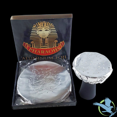 Pharaohs Pre-Cut Pre-Punched Round Aluminum Hookah Foil