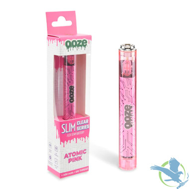 Ooze Twist Slim Pen - 320 mAh Flex Temp Battery - Atomic Pink