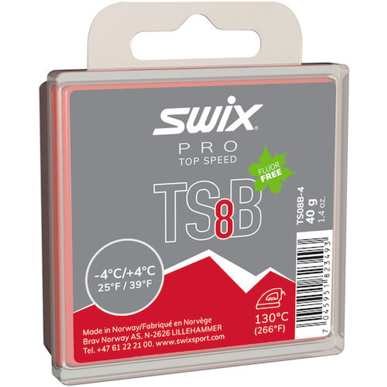 Swix Pro Top Speed Race Wax Black TS8B (40g)