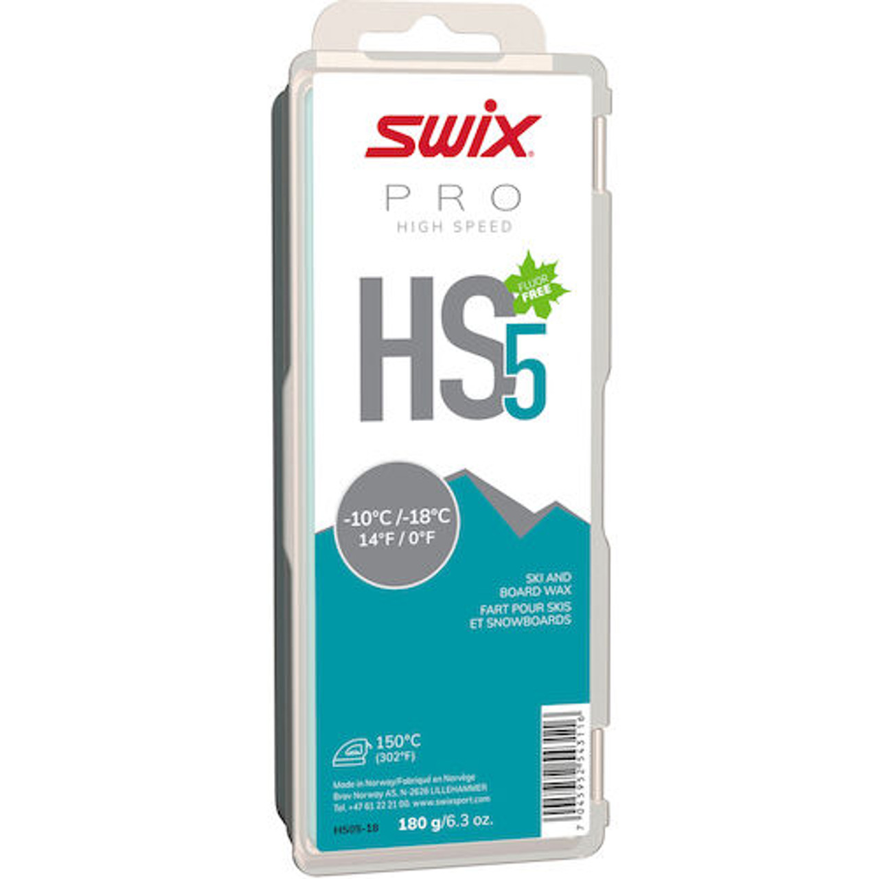 Swix Pro High Speed Race Wax HS5 (180g)