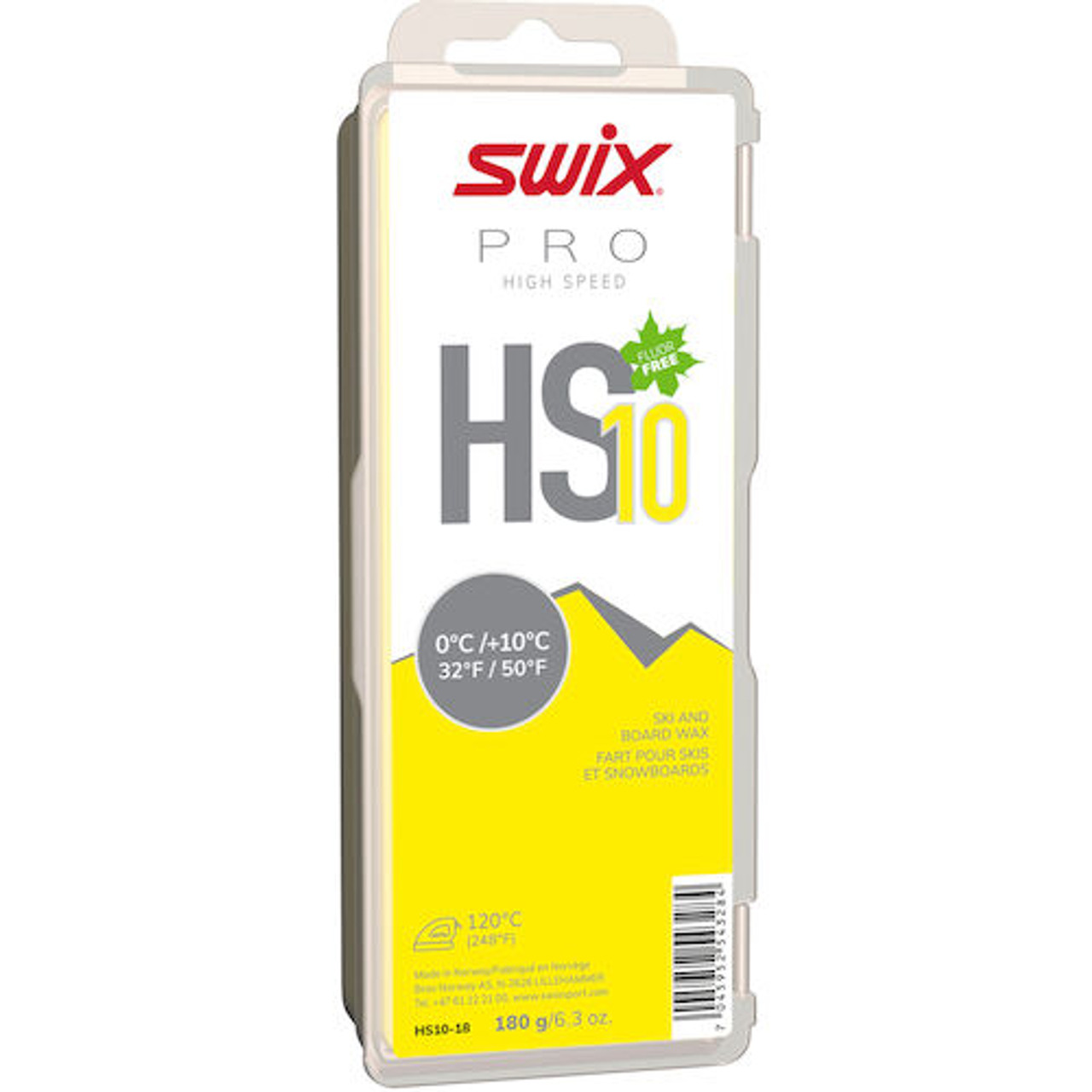 Swix Pro Top Speed Wax HS10 (180g)