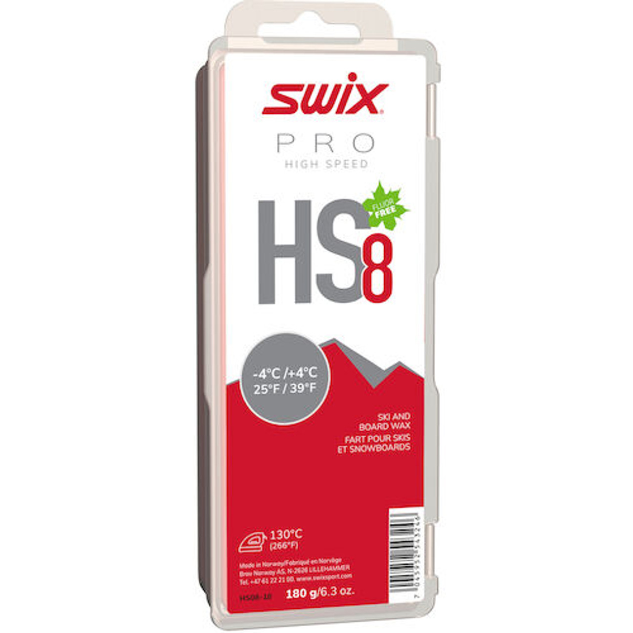 Swix Pro High Speed Wax HS8 (180g)