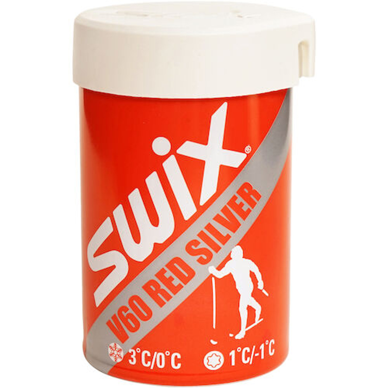 Swix V0060 Red/Silver Hard Kickwax - 45g