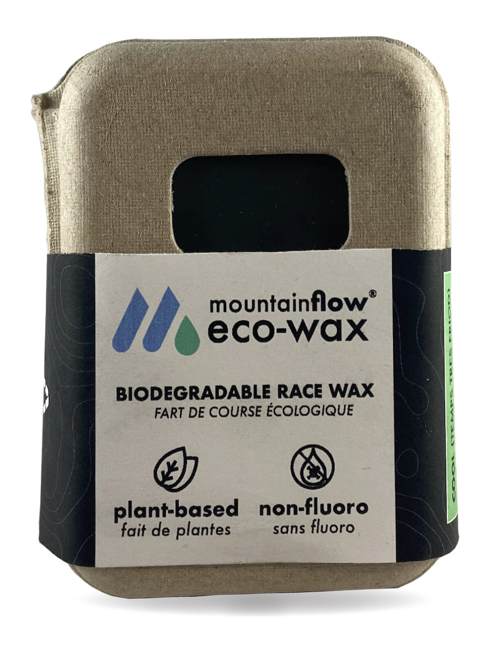 MountainFLOW Eco-Wax Plant Based Race Wax COLD 130g