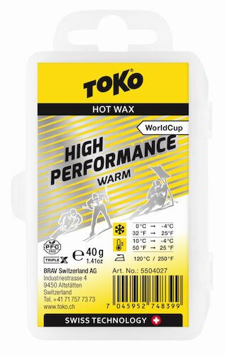 Toko High Performance Hot Wax WARM (40g)