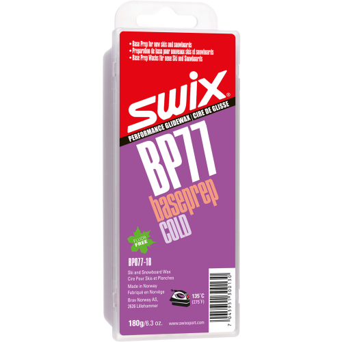 Swix Cera biodegradable de temperatura media para esquí/snowboard (barra de  6.35 oz), color rojo