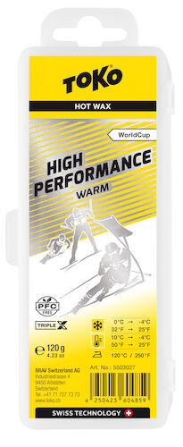 Toko High Performance Hot Wax COLD (120g)
