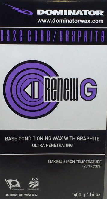 Dominator Graphite ReNew Base Prep Wax (400g)