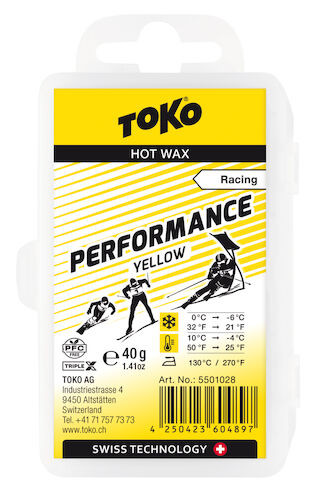 Toko Performance Hot Wax Yellow (40g)