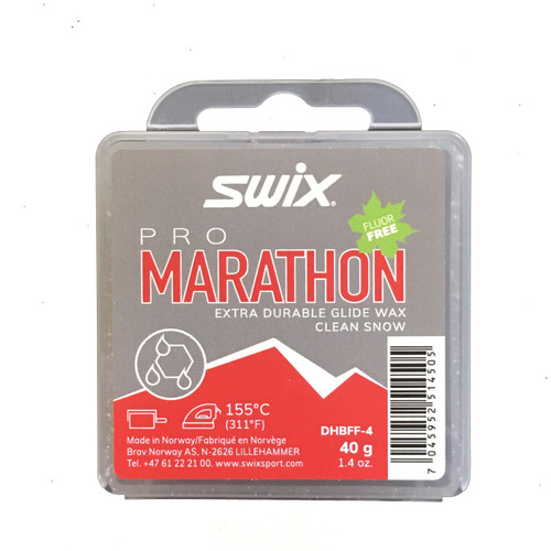 Swix Pro Marathon Glide Wax BLACK (40g)