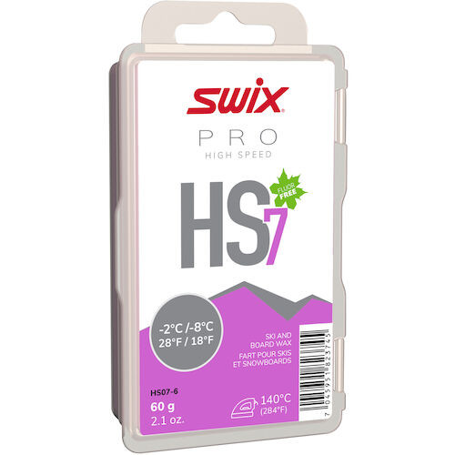 SWIX HF7ワックス Swix Pro Top Speed Wax HS7 (60g)
