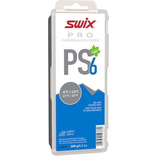 【史上最も激安】 Swix Pro (180g) PS6 Wax Speed Performance スキー