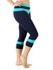 womens exercise tights side