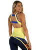 yellow singlet top back