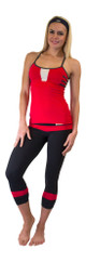 red tank top activewear