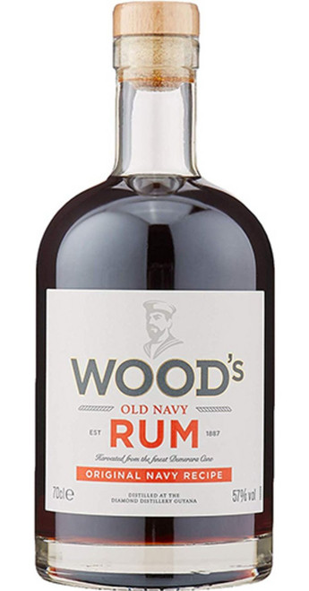 Woods Rum 100 Old Navy Demerara Rum - D71464NV.jpg