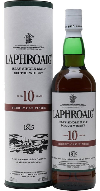 Laphroaig 10yo Sherry Cask Single Malt Whisky Gift Pack   - K25864NV.jpg