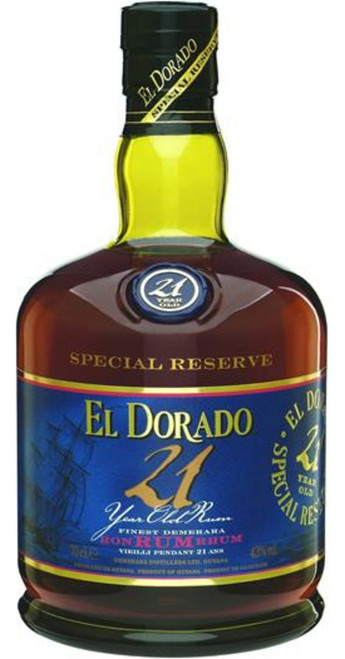 El Dorado  Special Reserve 21yo Rum - D73764NV.jpg