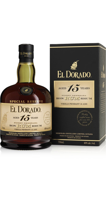 El Dorado  Special Reserve 15yo Rum - D73664NV.jpg