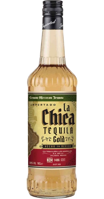 La Chica Tequilla La Chica Gold Premium Tequila 12/70 38% - C598.jpg