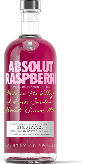 Absolut Vodka Raspberri Vodka - C34364NV.jpg
