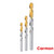 5 pack HSS Self Centering Tin Coated Drills 6.8-10.5mm