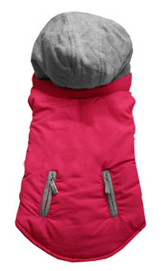 Plain Reversible Pet Coat Bright Pink Size XL S528-820-001 BPKXL Plain Reversible Pet Coat Bright Pink Size XL S528-820-001 BPKXL
