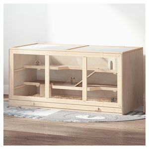 Wooden Hamster Cage T575-S0671387710 Wooden Hamster Cage T575-S0671387710