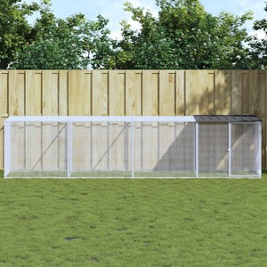 Chicken Cage Anthracite Galvanized steel 158.7 x 38.6 x 35.4 in A949-3189040 Chicken Cage Anthracite Galvanized steel 158.7 x 38.6 x 35.4 in A949-3189040