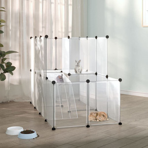 Animal Cage Transparent PP (Polypropylene), steel Medium A949-340574 Animal Cage Transparent PP (Polypropylene), steel Medium A949-340574