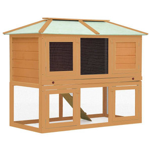 Animal Cage Brown Fir wood Large Animal Cage Rectangular A949-171453 Animal Cage Brown Fir wood Large Animal Cage Rectangular A949-171453