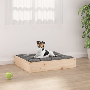 Dog Bed Natural Solid pine wood Small Durable Dog Bed A949-820846 Dog Bed Natural Solid pine wood Small Durable Dog Bed A949-820846