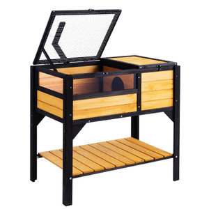 VEVOR Wooden Tortoise House Tortoise Habitat Indoor & Outdoor for Lizards Snakes E415-MZWGXMZDGJJD4R4VJV0 VEVOR Wooden Tortoise House Tortoise Habitat Indoor & Outdoor for Lizards Snakes E415-MZWGXMZDGJJD4R4VJV0