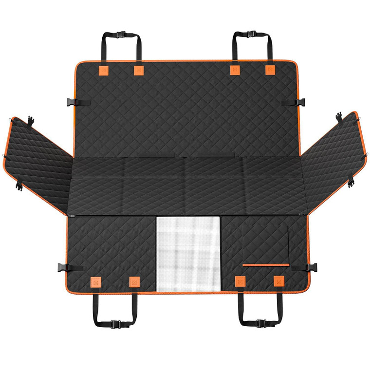 VEVOR 51.2 x 27.6 in Dog Car Seat Cover for Back Seat Waterproof 600D for SUV E415-QBDXSUV51227Q9PSVV0