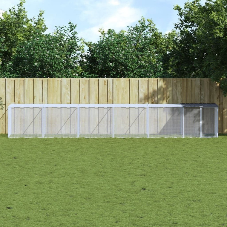  Chicken Cage Anthracite Galvanized steel 237.4 x 38.6 x 35.4 in A949-3189041