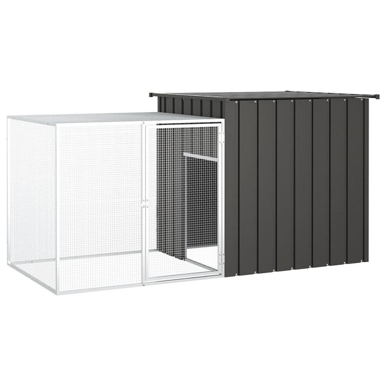  Rabbit Cage Anthracite Galvanized steel 78.7x35.8x39.4 in A949-3155527