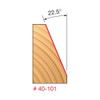 Chamfer Bit 1-1/4 D X 22-1/2  X 7/8 CH.