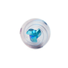 Amana 2D/3D Carving Ballnose 1/8" 1°.