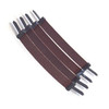 1/2" 220 Grit Pin-Less SS Belts 4pk.