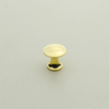 1/2" Knob Bright Brass