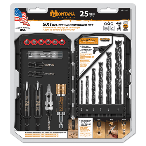 Woodworkers Deluxe 25 Piece Set