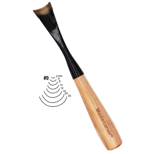 MASTERCARVER 25MM #9 GOUGE +