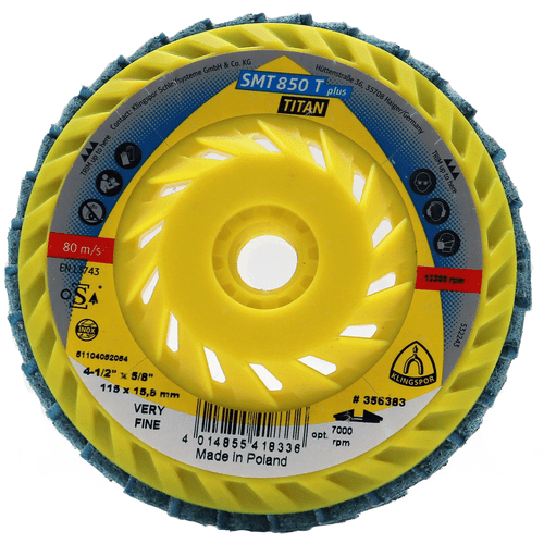 SMT850 Titan 120 Grit 4.5" Flap Disc