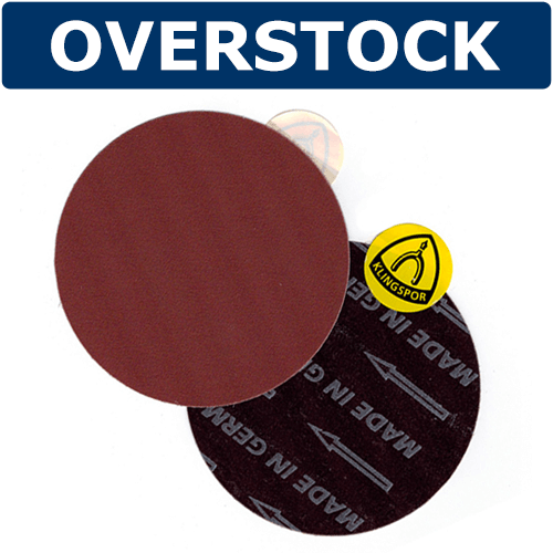 9" Cloth A/O 150 Grit PSA Disc 5pk.