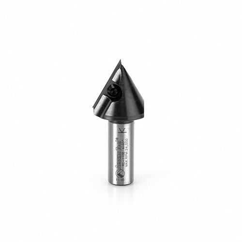 Amana Insert V-Groove 60° 1/2"SH.
